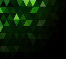 Fondo de mosaico de cuadrícula verde, plantillas de diseño creativo vector