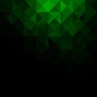 Green Grid Mosaic Background, Creative Design Templates vector