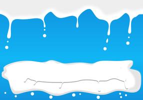 Abstract white milk on blue background Fresh milk illustration vector design.