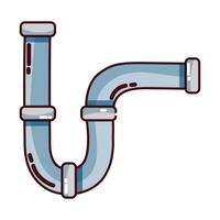 plumbing tube repair equipment construction vector