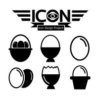 Egg icon  symbol sign vector