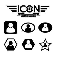 people icon  symbol sign vector