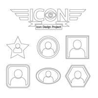 people icon  symbol sign vector