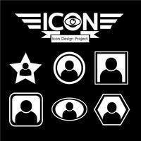 people icon  symbol sign vector