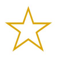 Star icon  symbol sign vector