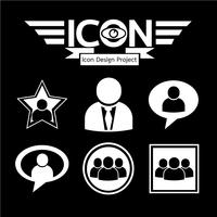 people icon  symbol sign vector