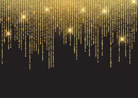 Glittery gold sparkle background vector
