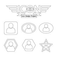 people icon  symbol sign vector