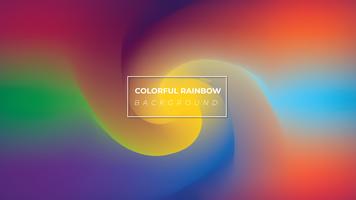 Colorful rainbow style background vector