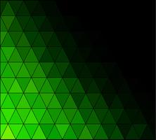 Fondo de mosaico de cuadrícula verde, plantillas de diseño creativo vector