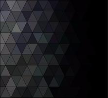 Black Square Grid Mosaic Background, Creative Design Templates vector