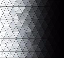 Mosaico de rejilla cuadrado blanco gris, plantillas de diseño creativo vector