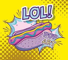 Pop art cartoons vector