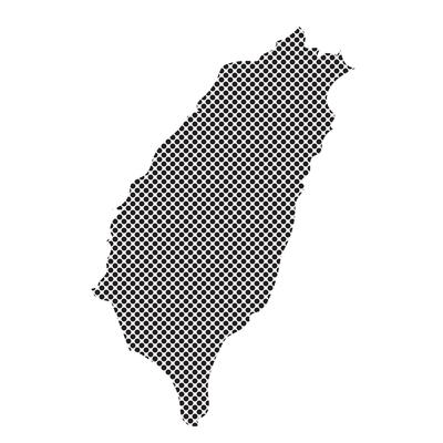 Taiwan map  symbol sign