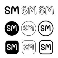 Service Mark icon symbol sign vector