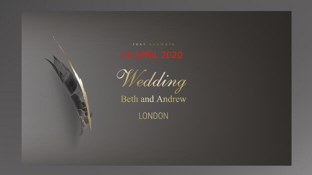 Tropical black and gold leaves on dark background vector