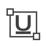 ubderline fuente de texto icono de letra de edición vector