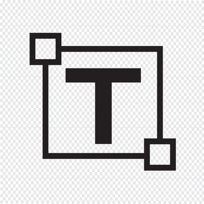 Text edit letter icon