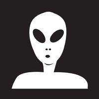 Alien icon  symbol sign vector