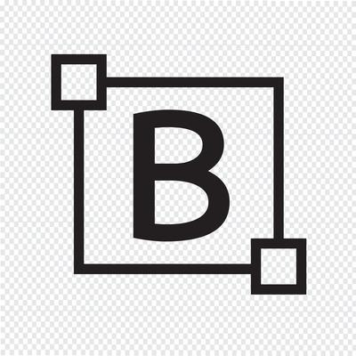 Bold Text Edit Letter Icon