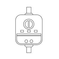 Water Heater icon vector