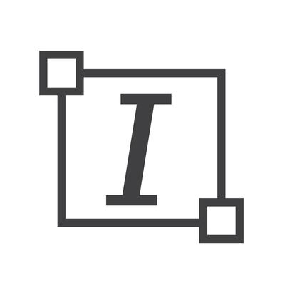 Italic Text font edit letter icon