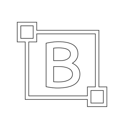 Bold Text Edit Letter Icon