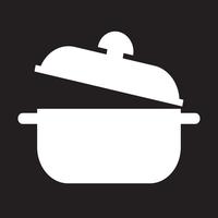 saucepan icon  symbol sign vector