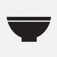bowl icon  symbol sign vector