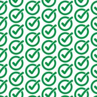 Pattern background Check list button icon vector