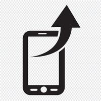 Mobile Phone Icon vector