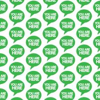 Pattern background You are here icon vector