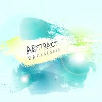 Abstract green blue water color splash background. illustration vector eps10