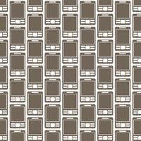 Pattern background Mobile Phone Icon vector