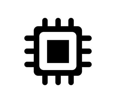 Computer chip vector art icons and graphics for free download