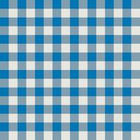 Blue and Gray Plaid Fabric Pattern vector