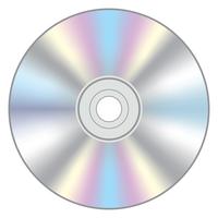 Icono de vector de CD