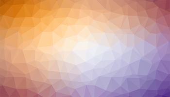 Mixed colors triangulated background texture vector