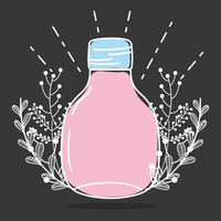 jar mason style with rustic preserve vector