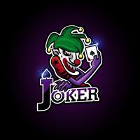 logo de joker esport vector