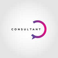Colorful Consultant Logo Design Template vector