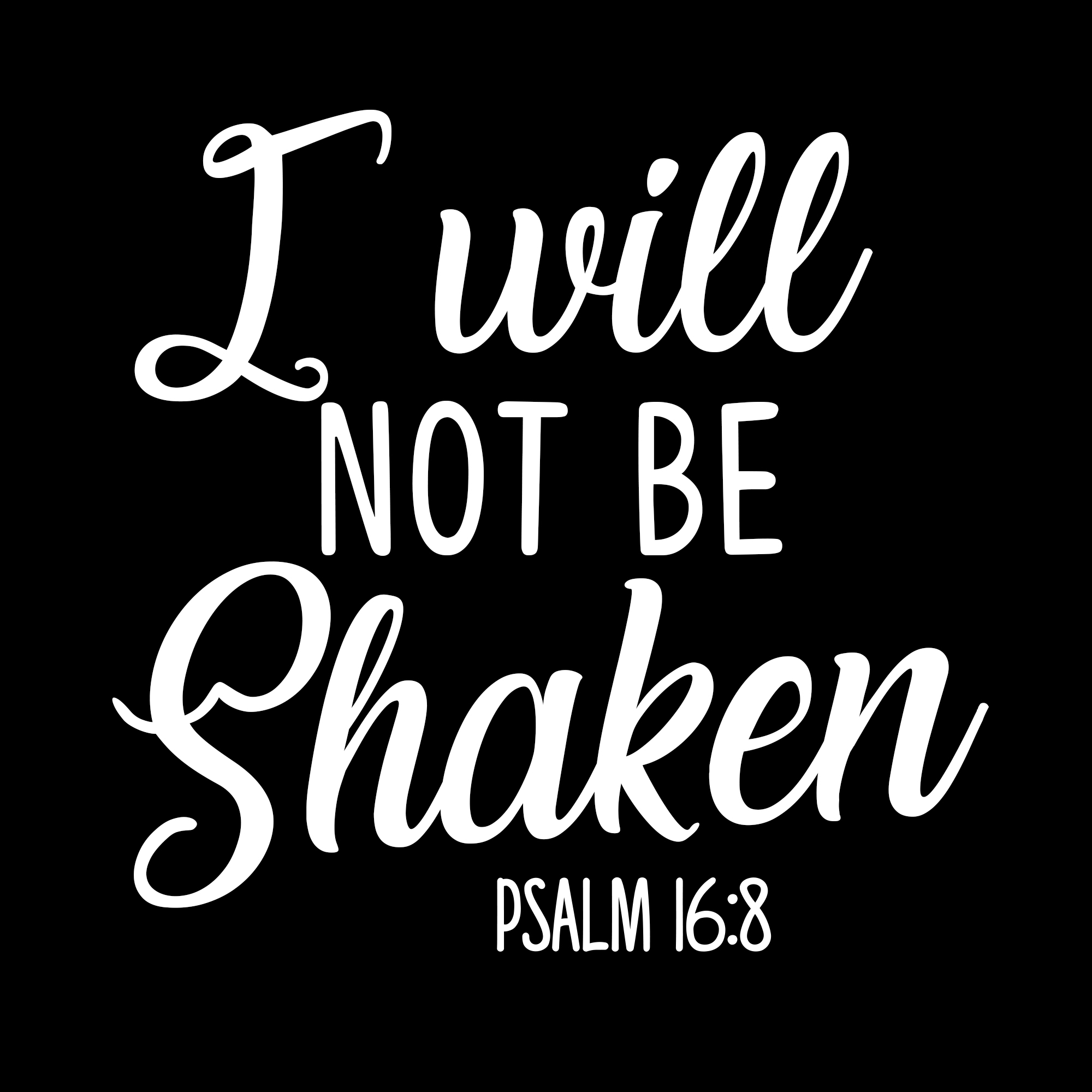 I Will Not Be Shaken - Download Free Vectors, Clipart Graphics ...