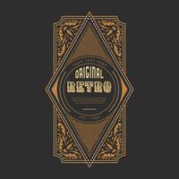 Retro Label Vector Collection