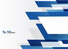 Abstract technology gradient blue stripe line pattern with white background.  vector