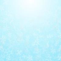 Abstract of christmas festival snowflakes with sky background. vector