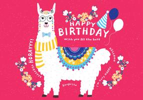 Happy Birthday Animals Vol 3 Vector