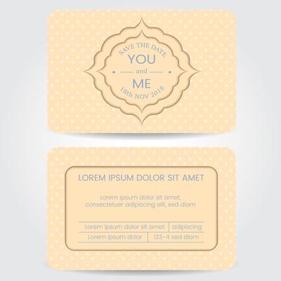 Wedding Card Template
