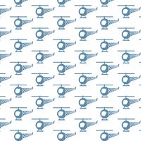 Helicopter pattern background vector