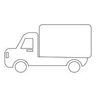 Car Truck Icon vector