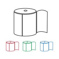 Toilet Paper Icon vector